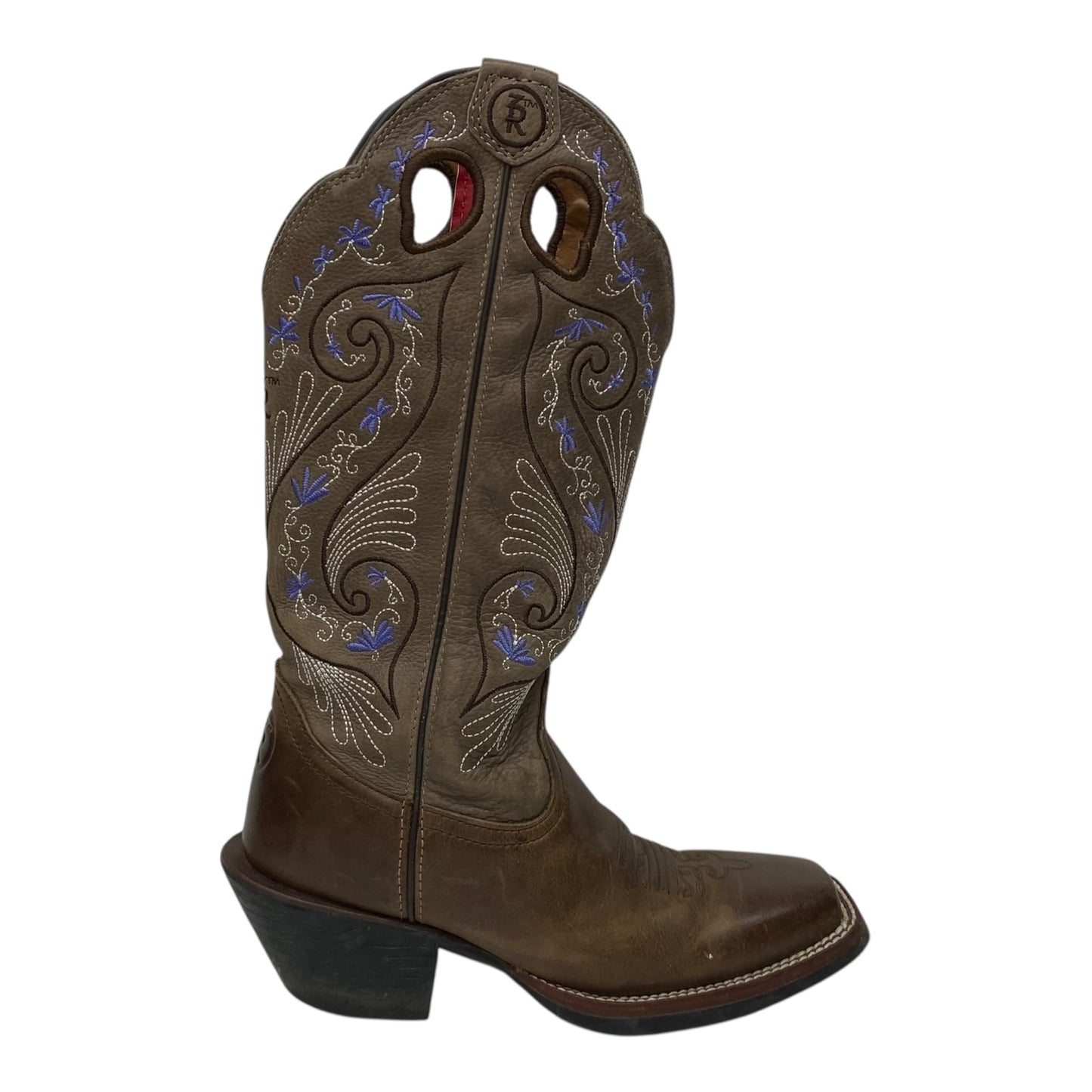Boots Western By Tony Lama In Brown, Size:5