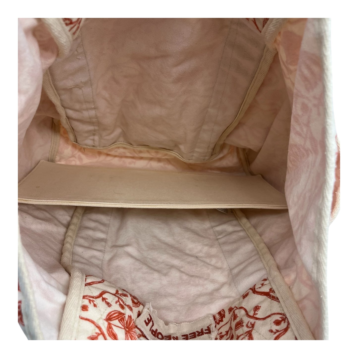 Tote By Free People In Cream, Size:Medium