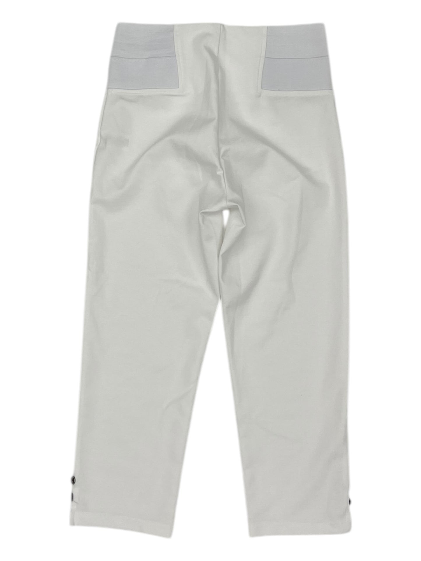 Pants Cropped By Simply Noelle In White, Size:S