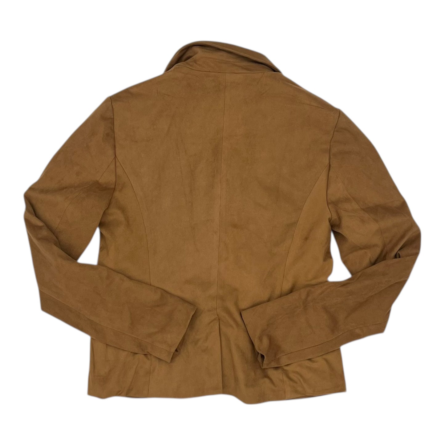 Blazer By Clothes Mentor In Brown, Size:S