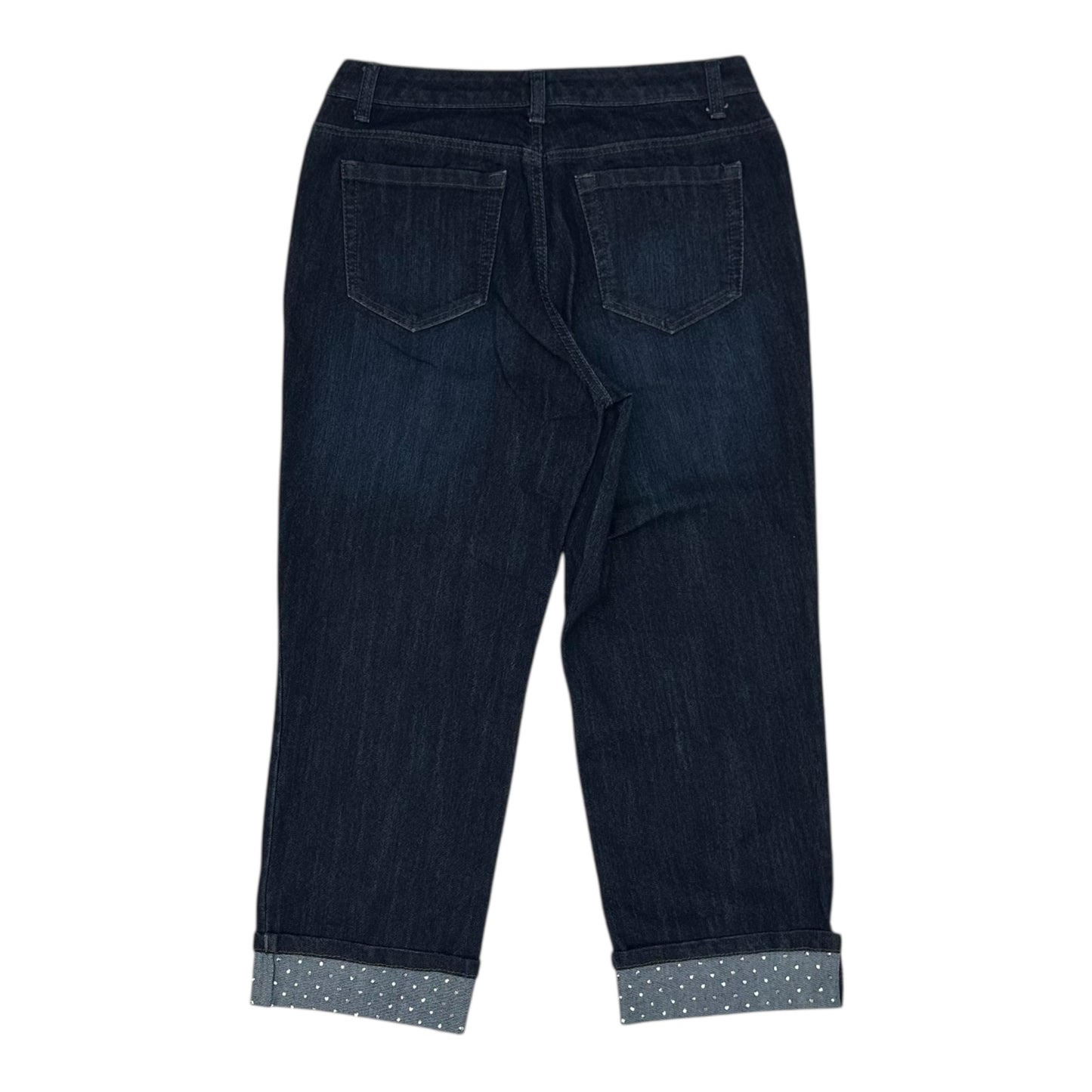 Jeans Cropped By Style And Company In Blue Denim, Size:6