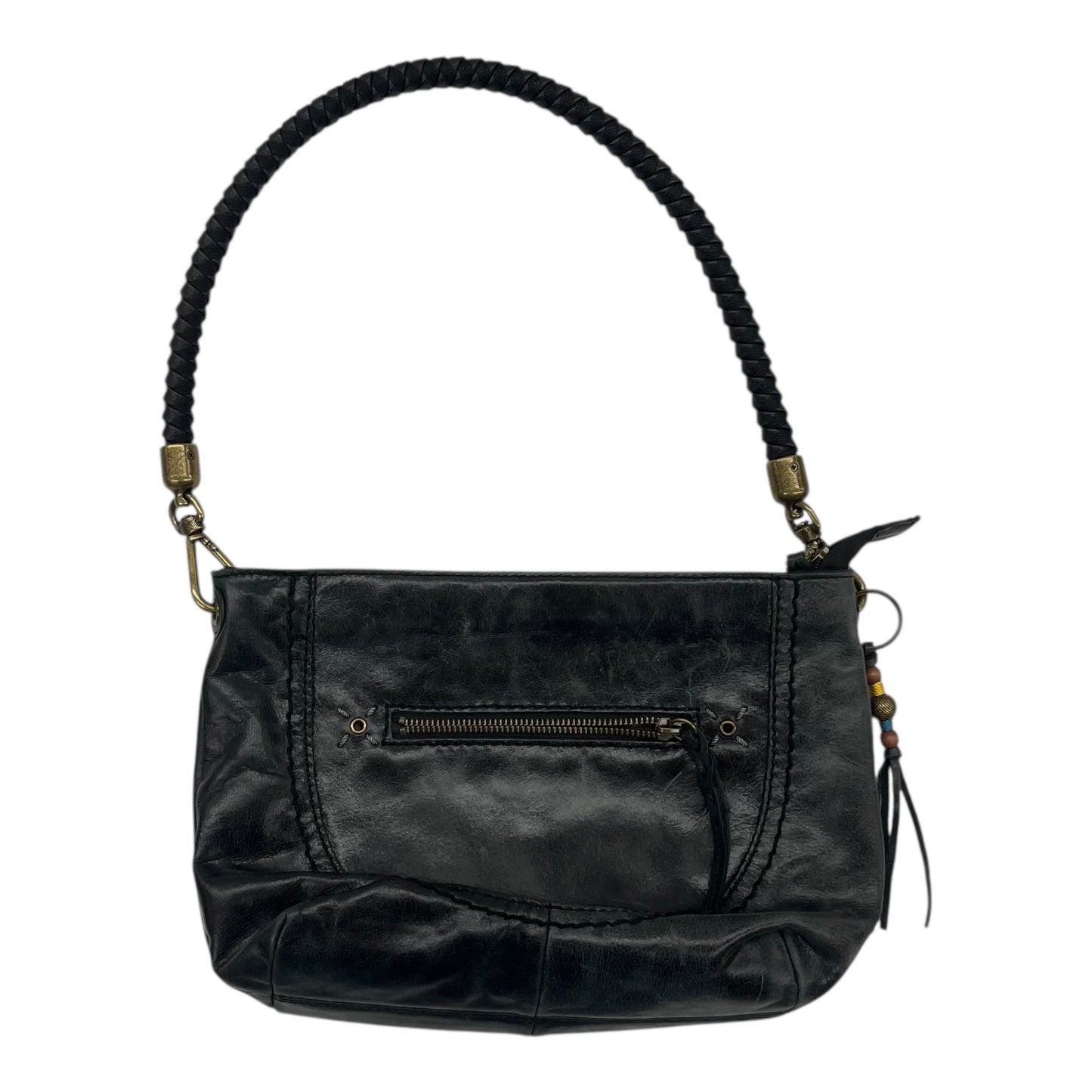 Handbag Leather By The Sak In Black, Size:Medium