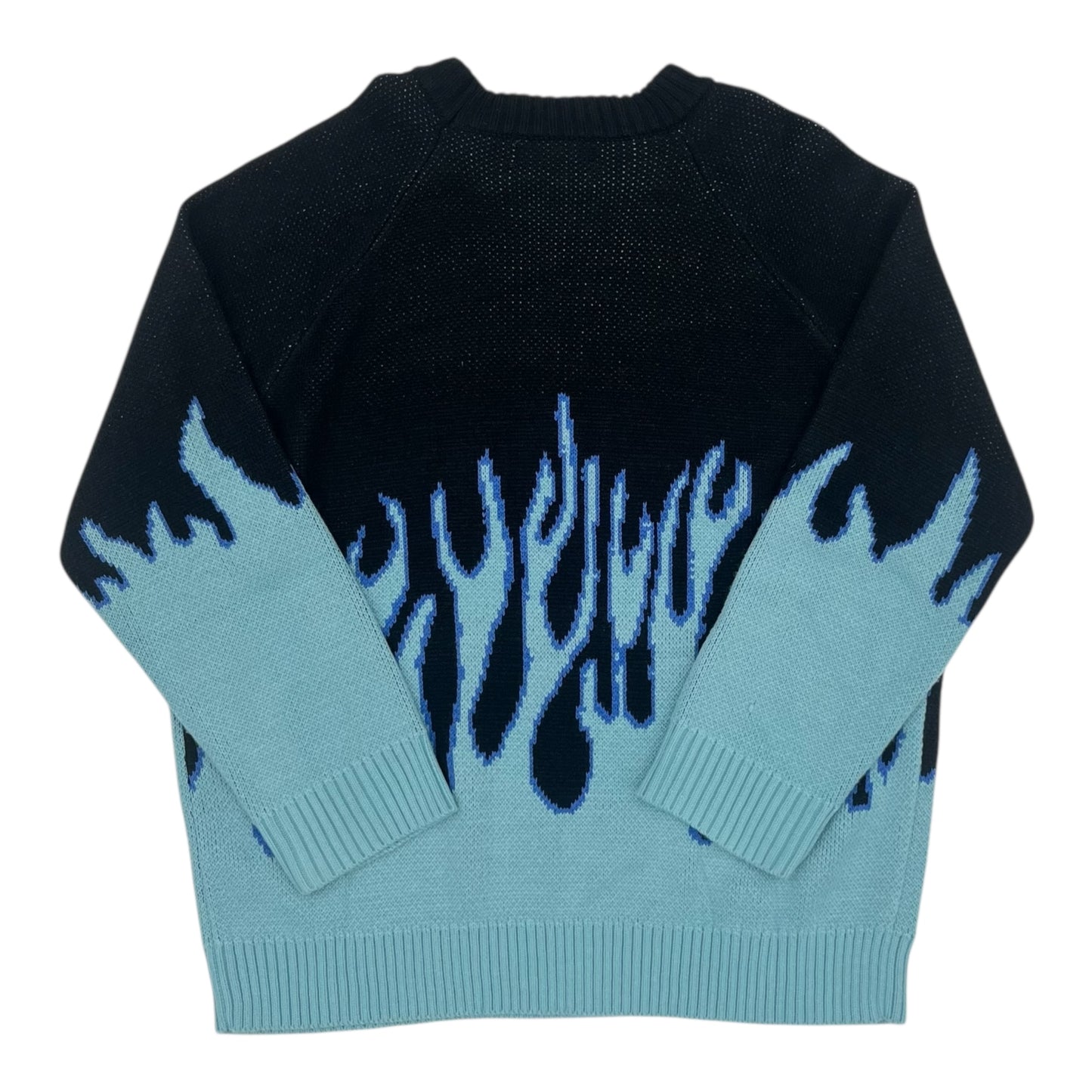 Sweater By Clothes Mentor In Black & Blue, Size:Xl