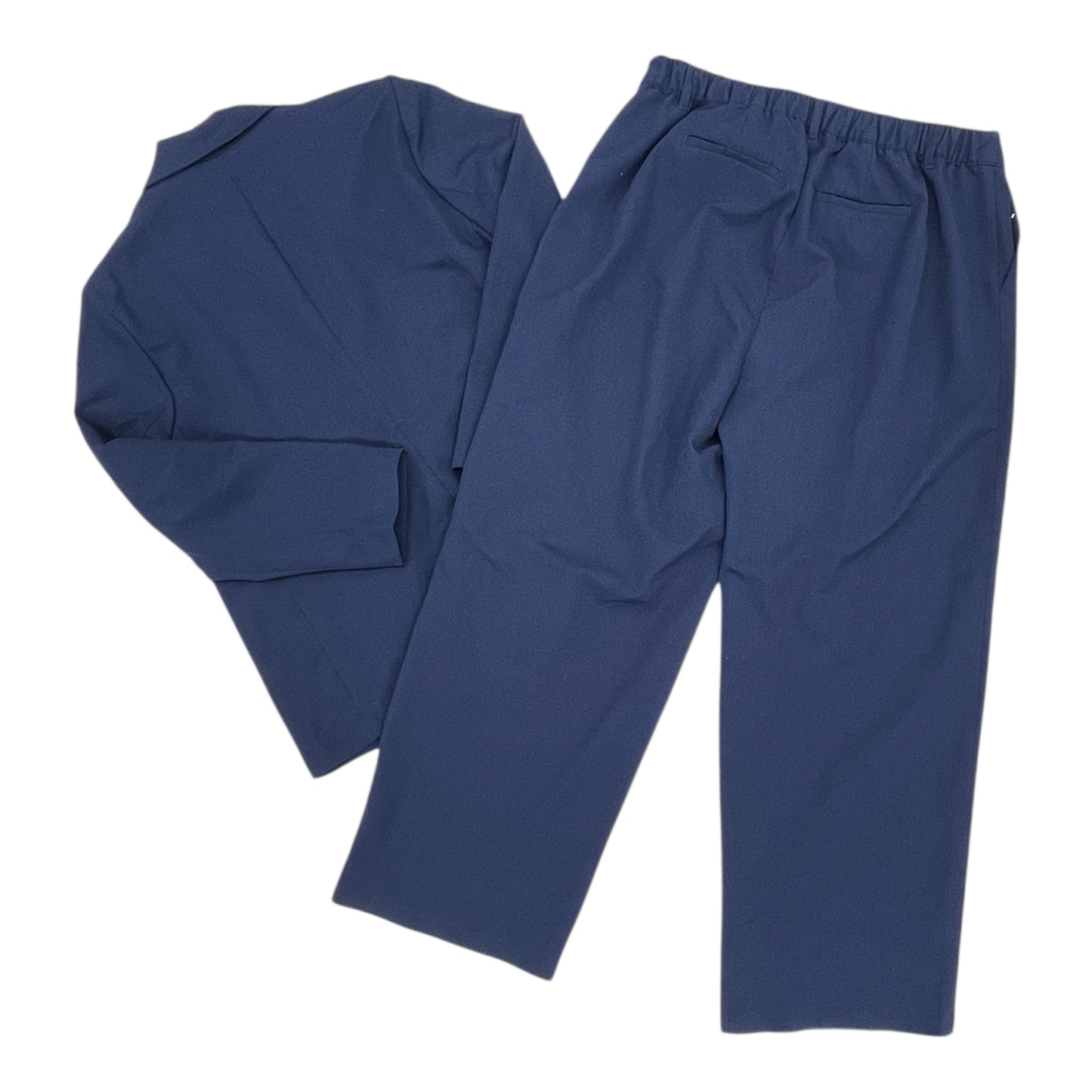 Pants Set 2Pc By Studio In Navy, Size:Xl