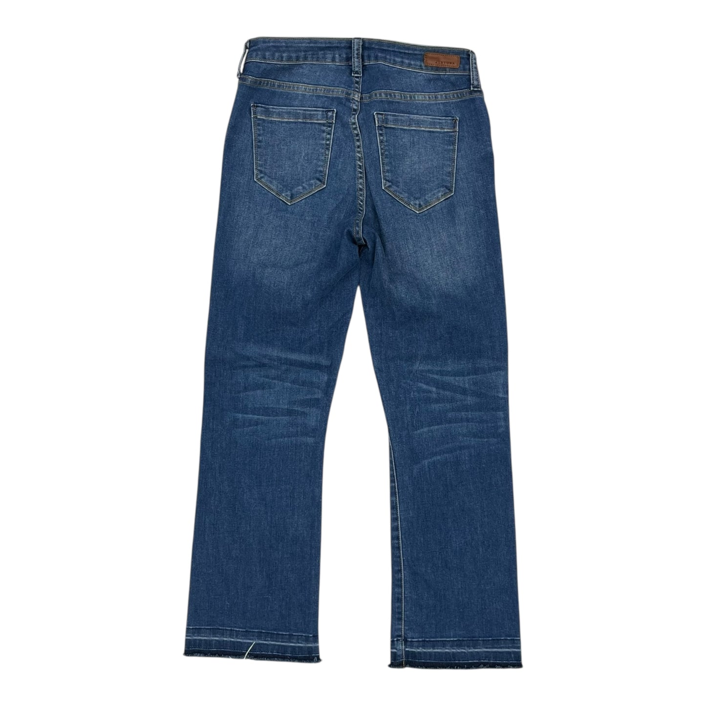 Jeans Straight By Just Usa In Blue Denim, Size:2