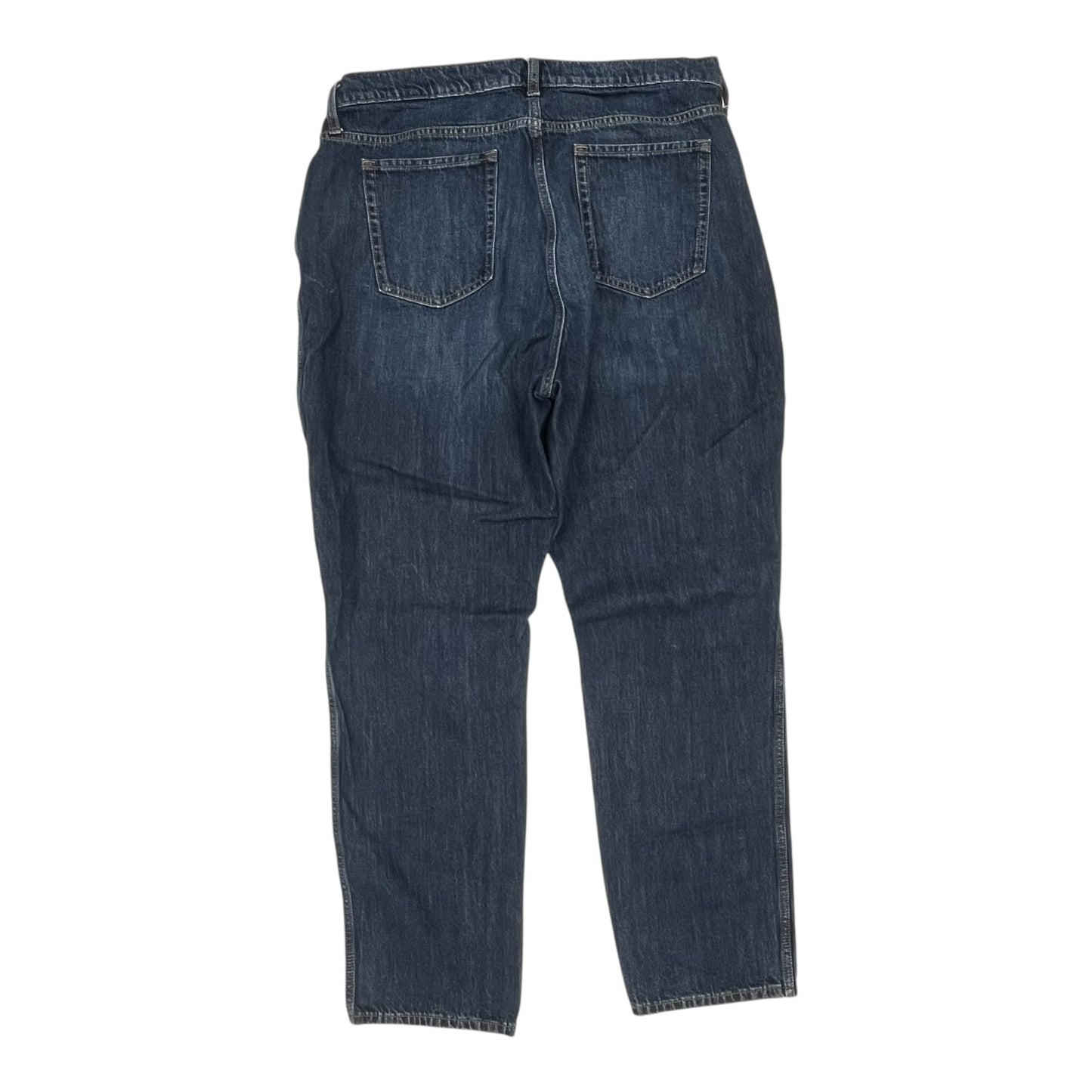 Jeans Straight By Banana Republic In Blue Denim, Size:18