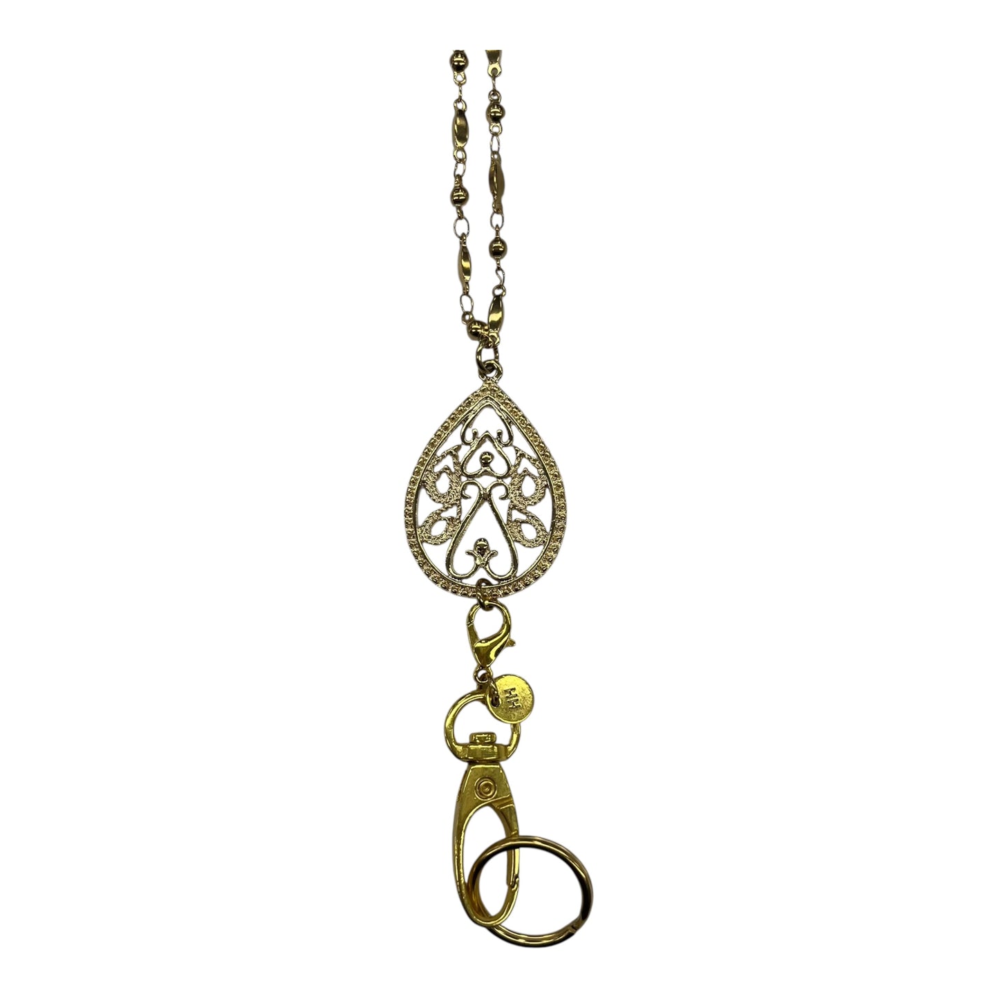 Lanyard By Clothes Mentor In Gold