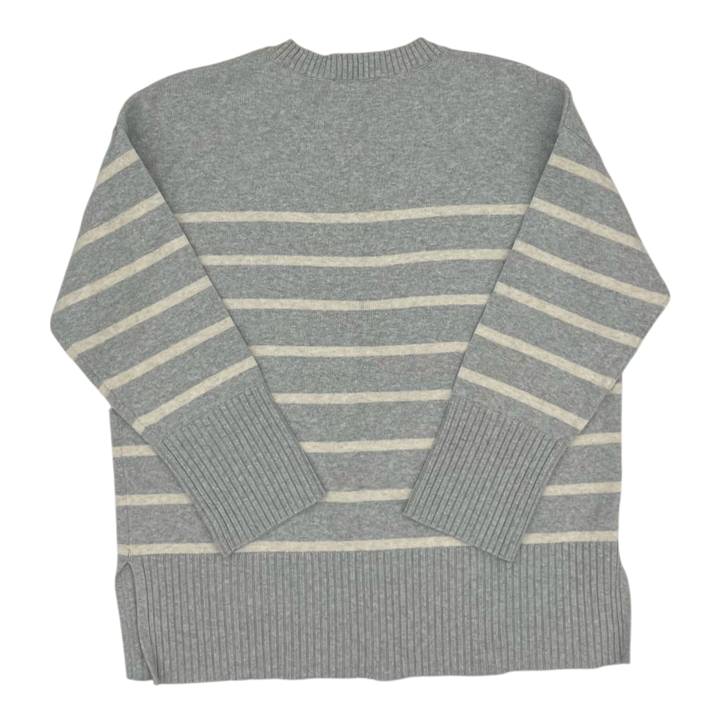 Sweater By Loft In Grey, Size:L