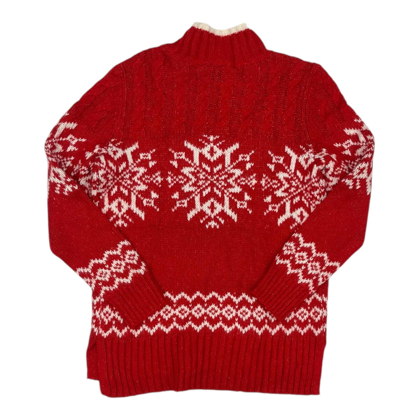 Sweater By Talbots In Red, Size:S