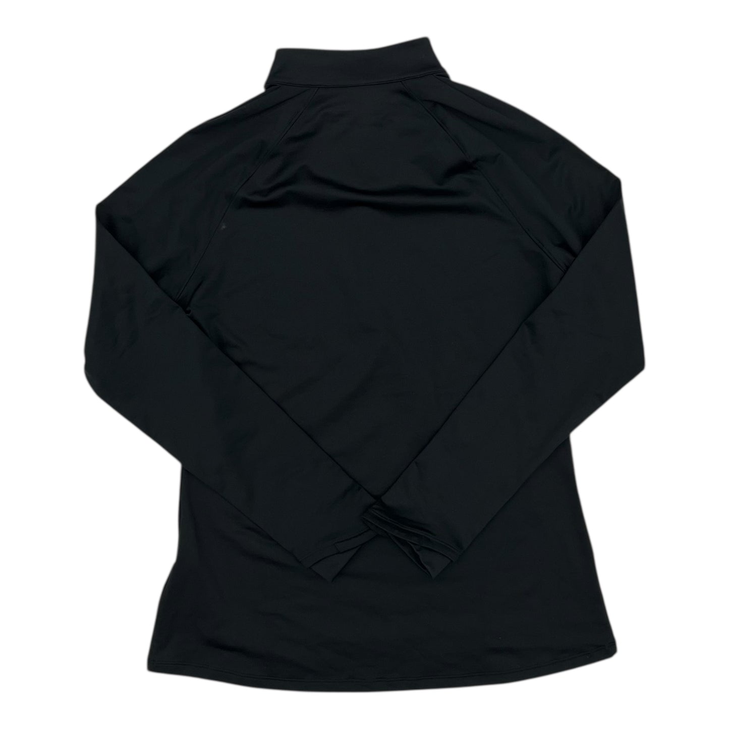 Athletic Top Ls Collar By Under Armour In Black, Size:L