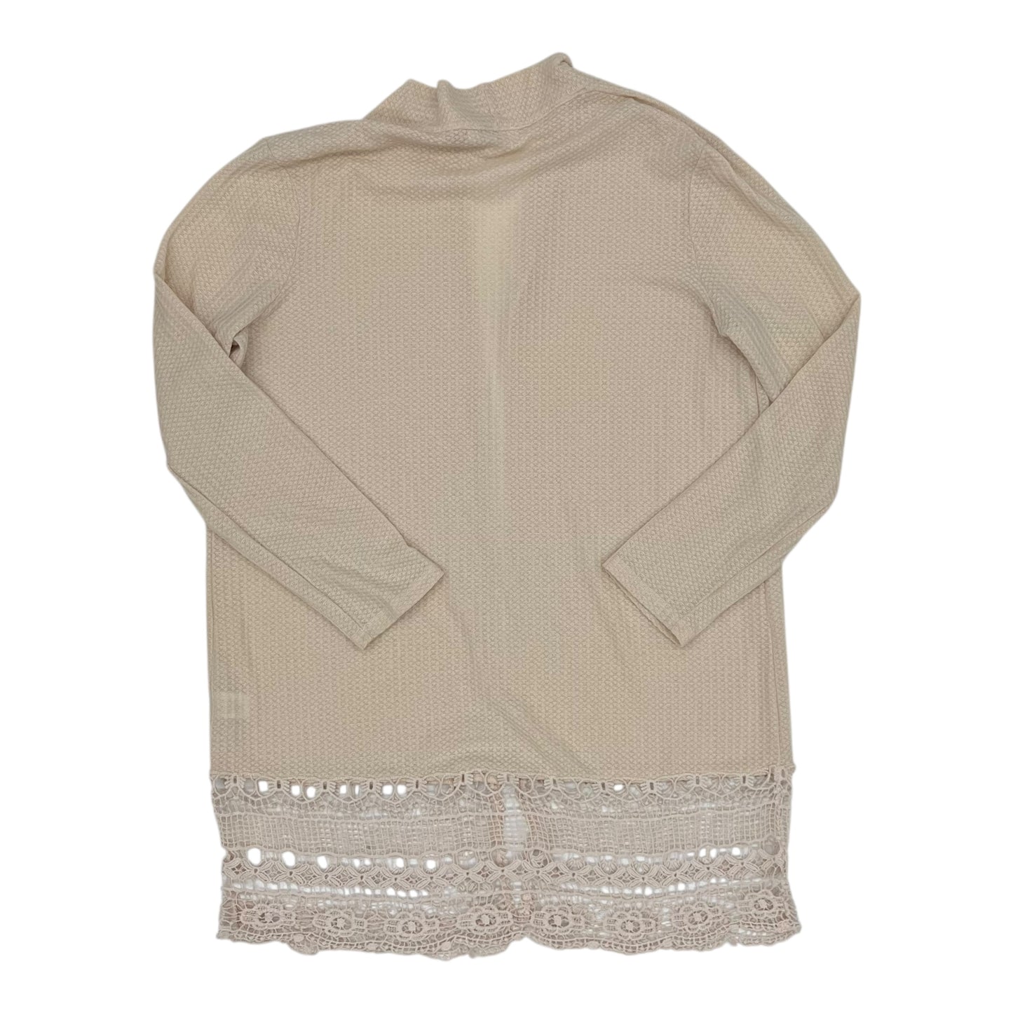 Cardigan By Umgee In Cream, Size:Xl