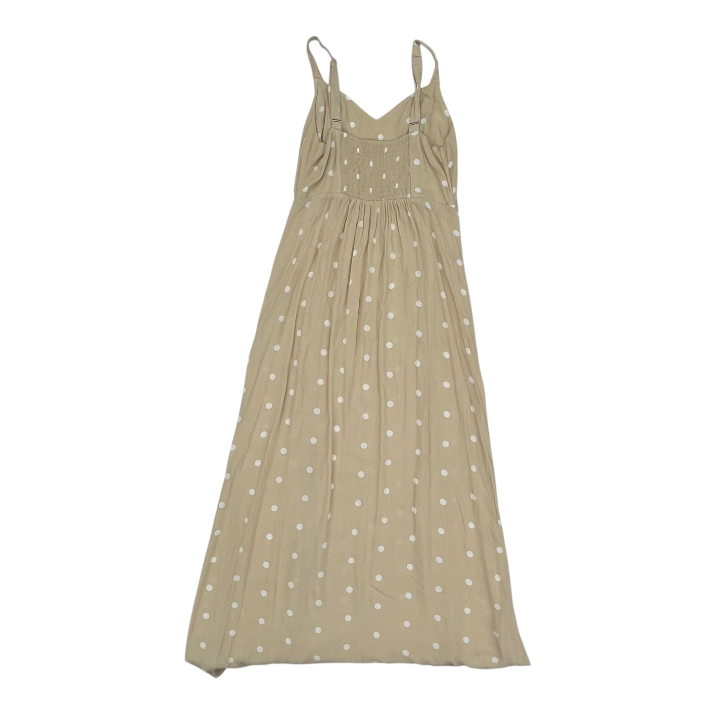 Dress Casual Midi By Old Navy In Beige, Size:Xs
