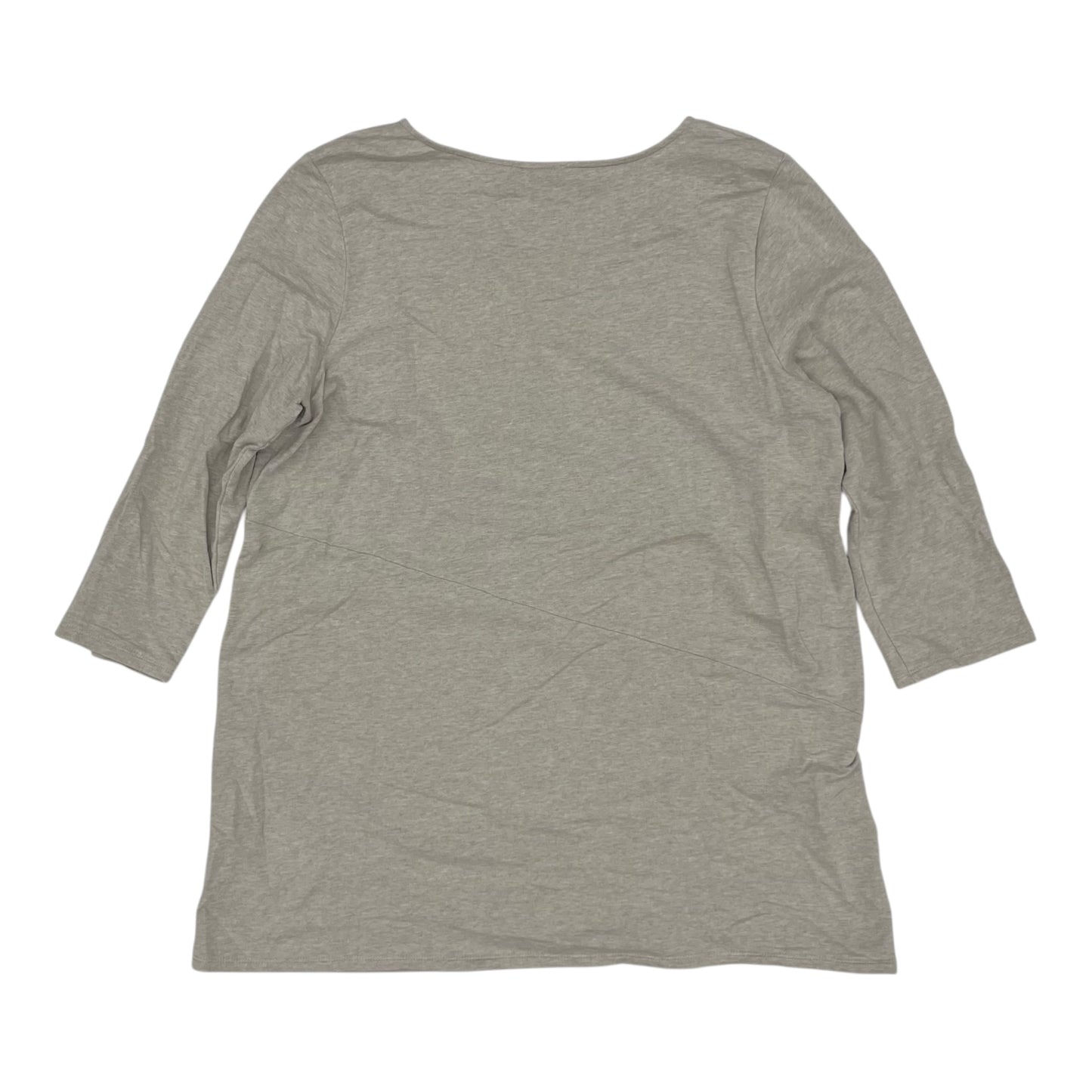Top Ls By Pure Jill In Tan, Size:L