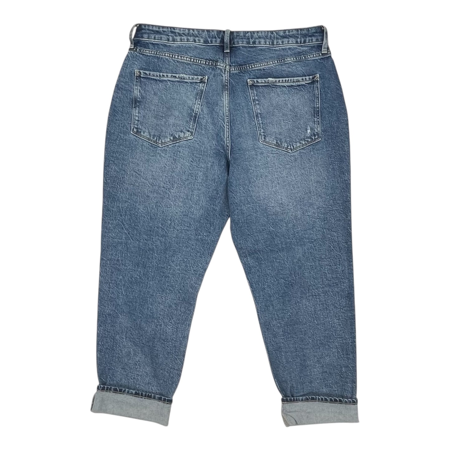 Jeans Boyfriend By Ana In Blue Denim, Size:14