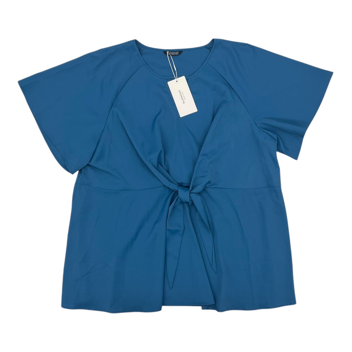 Blouse Ss By Clothes Mentor In Blue, Size:3X