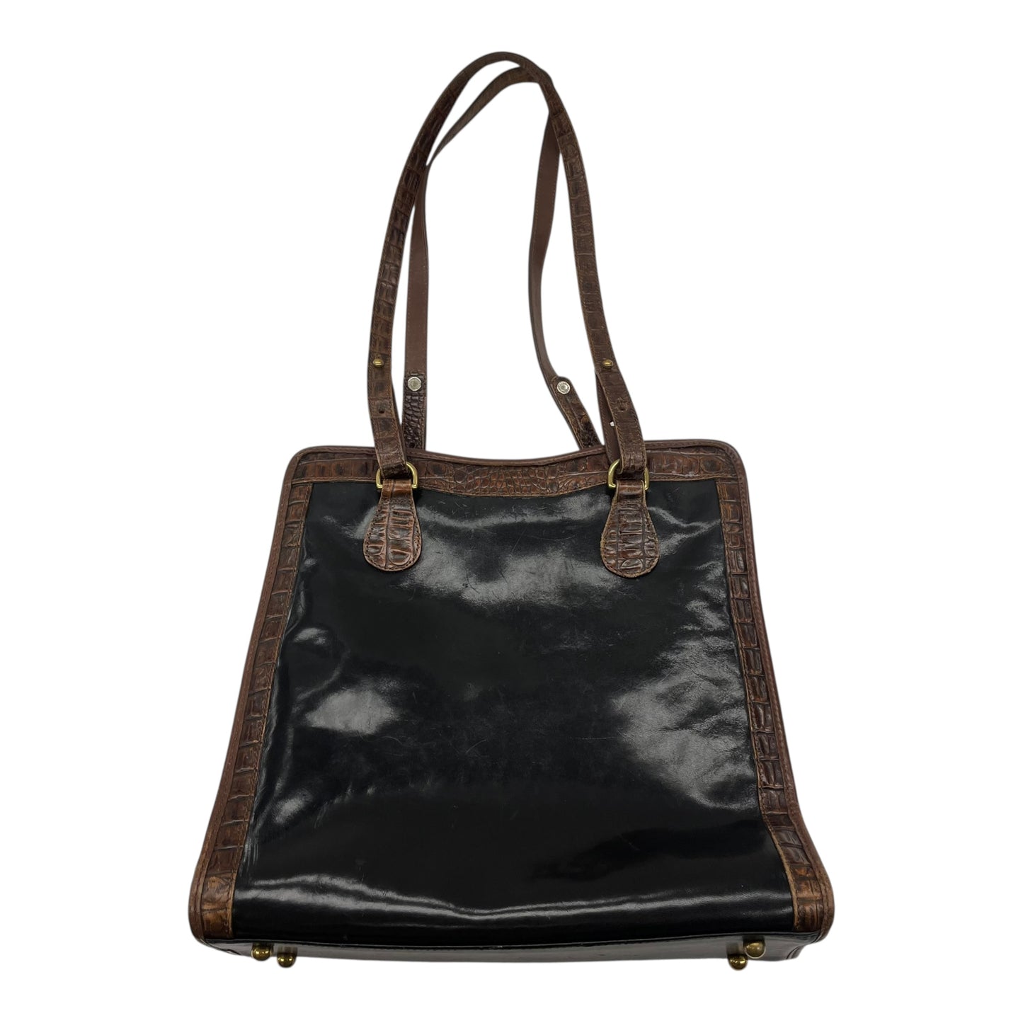 Handbag Designer By Brahmin In Brown, Size:Medium