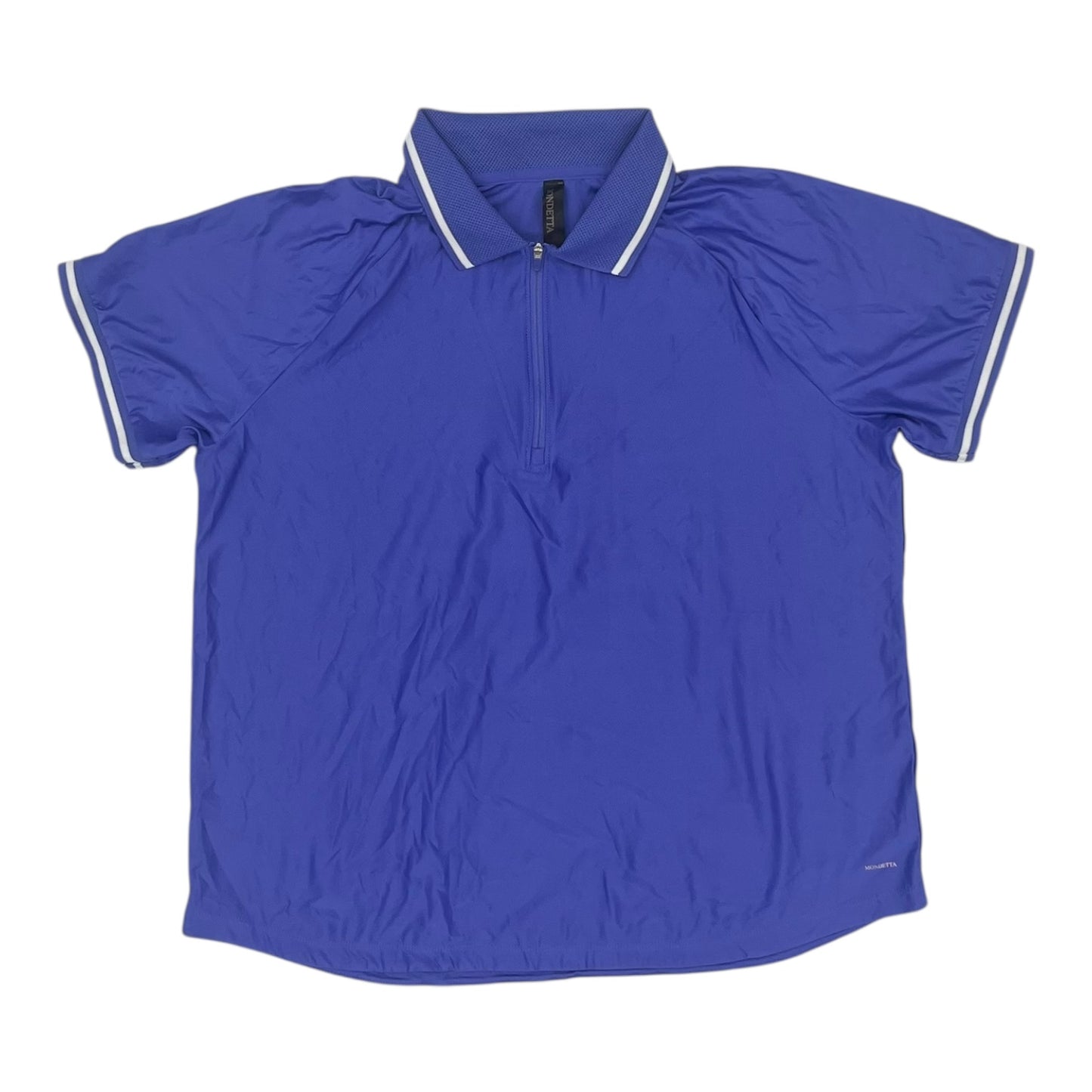 Athletic Top Ss By Mondetta In Blue, Size:L