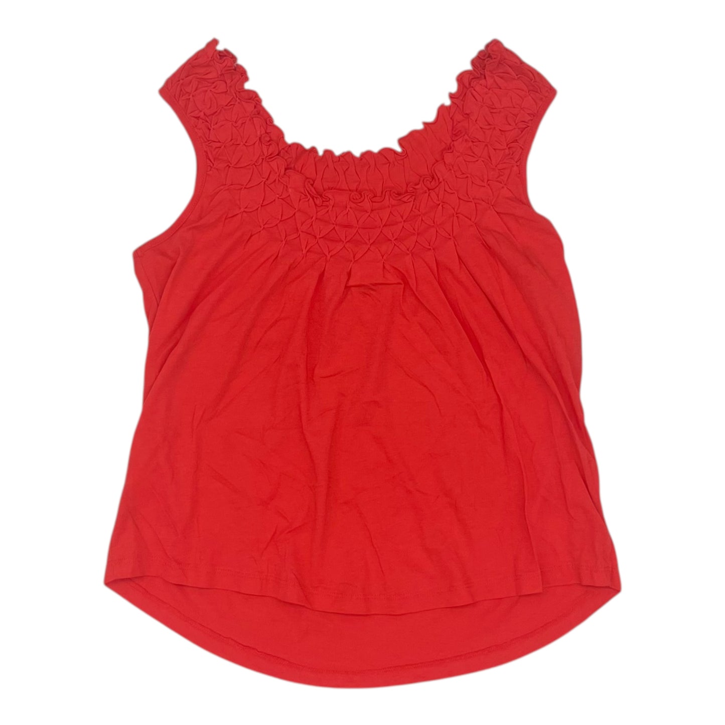 Top Sleeveless By Maeve In Orange, Size:S