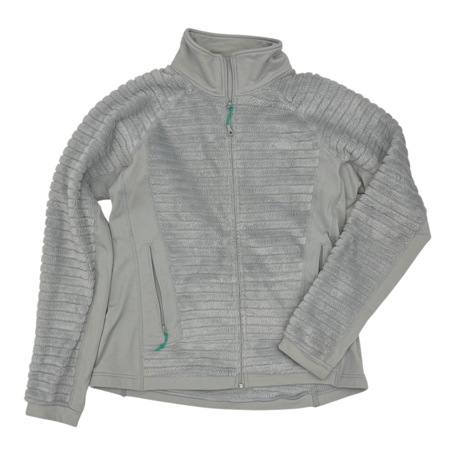 Jacket Faux Fur & Sherpa By The North Face In Grey, Size:L