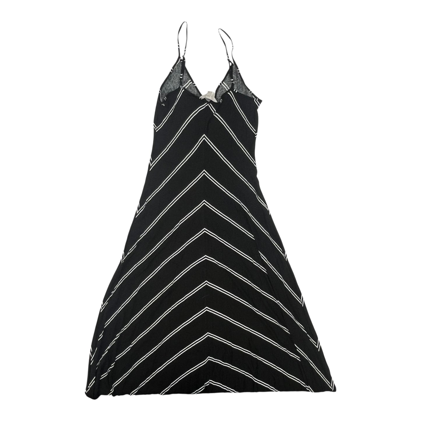 Dress Casual Maxi By Loft In Black & White, Size:S