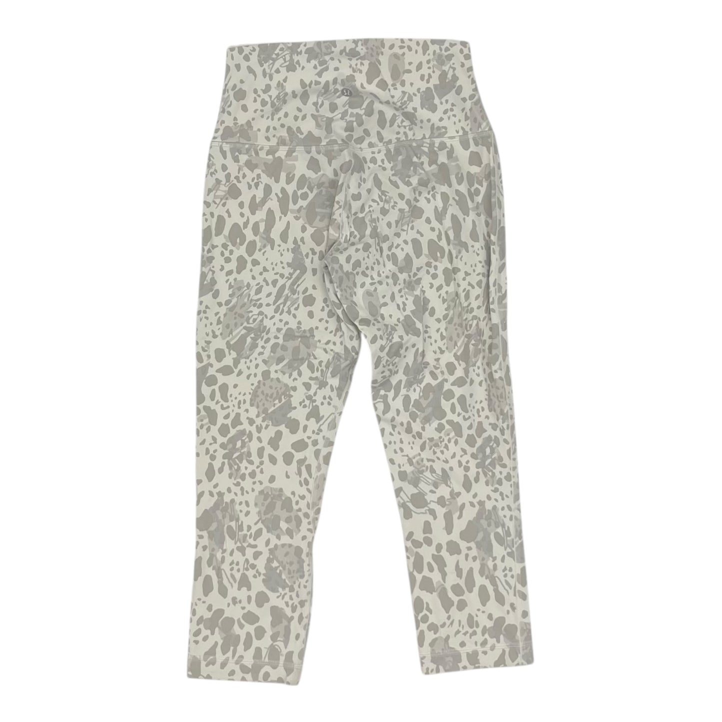 Athletic Leggings Capris By Lululemon In Tan, Size:S