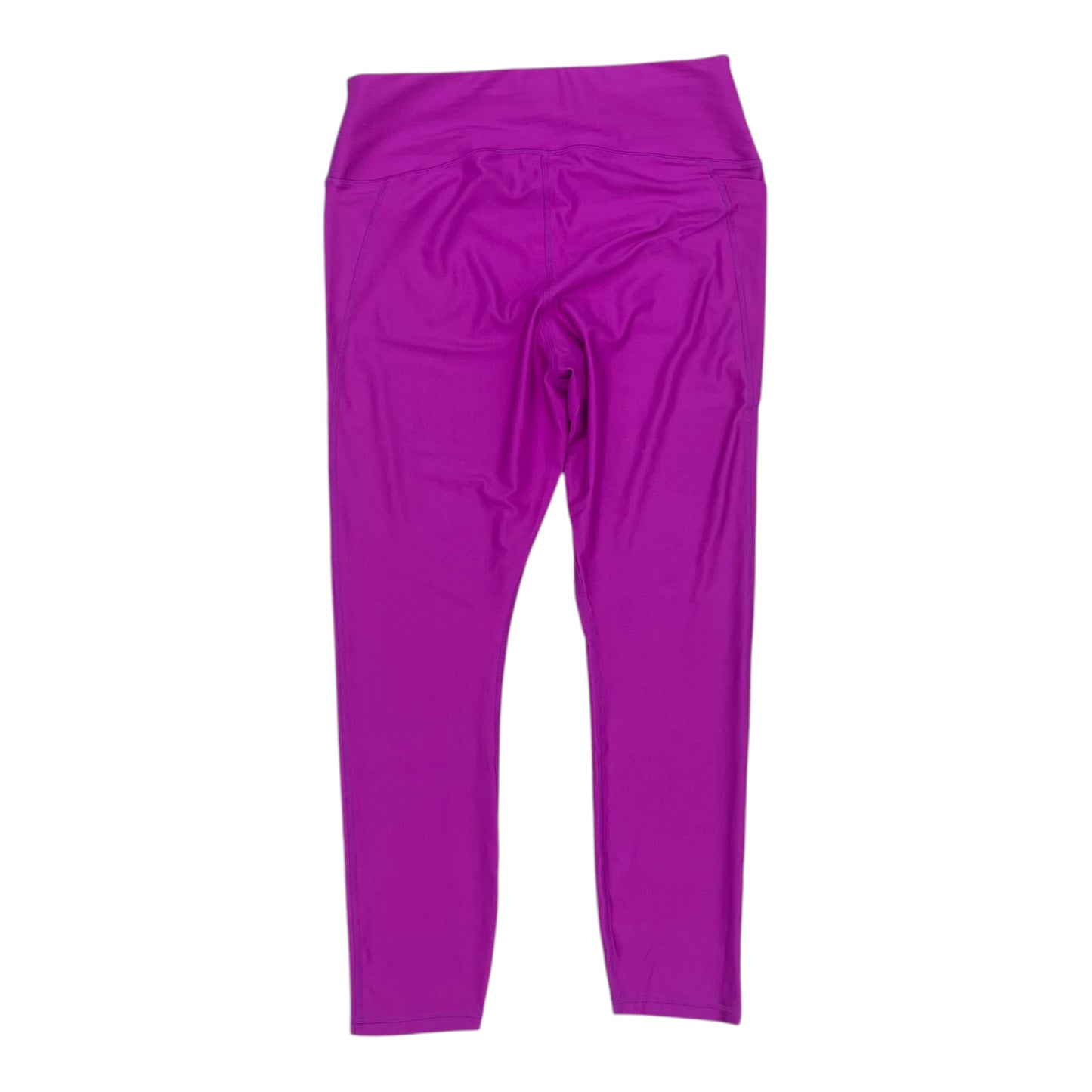 Athletic Leggings By Under Armour In Purple, Size:1X
