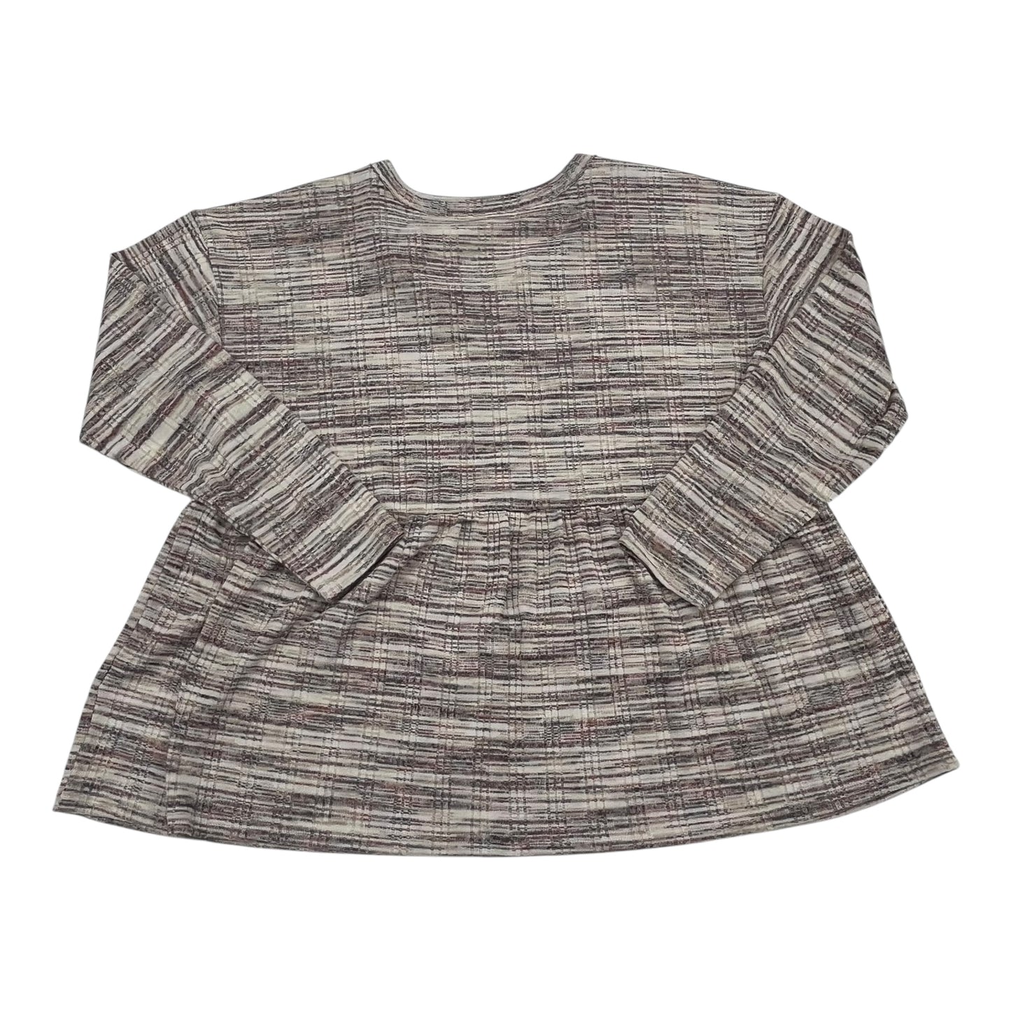 Top Ls By Maurices In Pink & Tan, Size:L