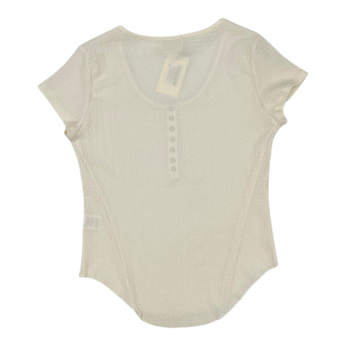 Top Ss By Clothes Mentor In Cream, Size:M