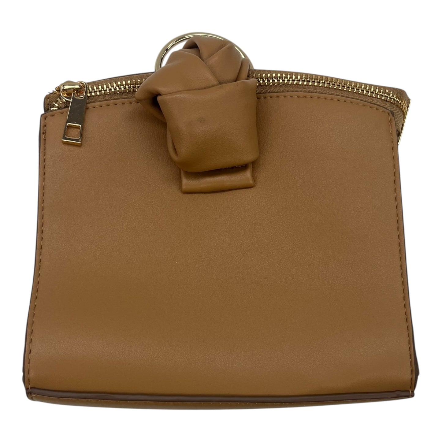Clutch By A New Day In Tan, Size:Medium