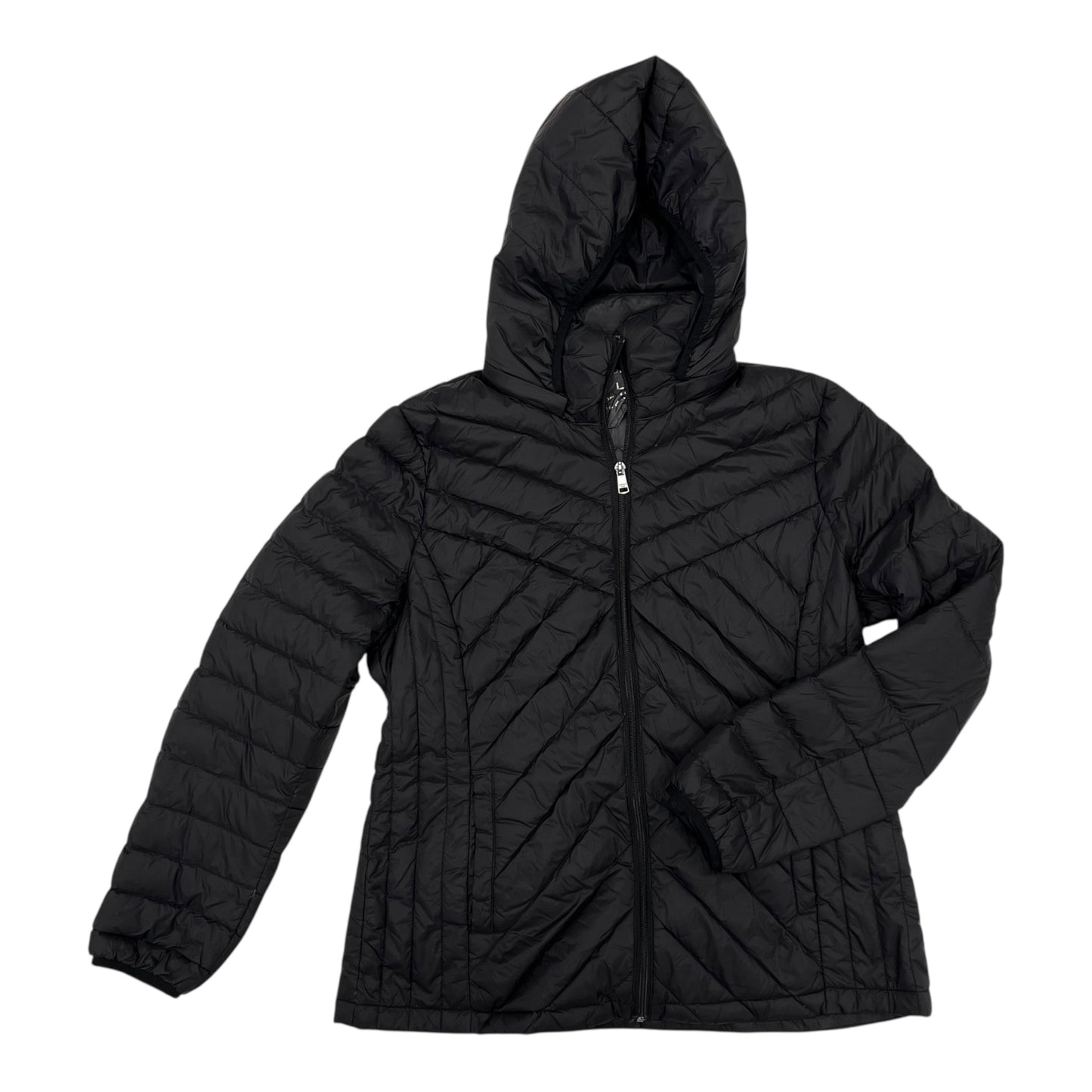 Jacket Puffer & Quilted By London Fog In Black, Size:L