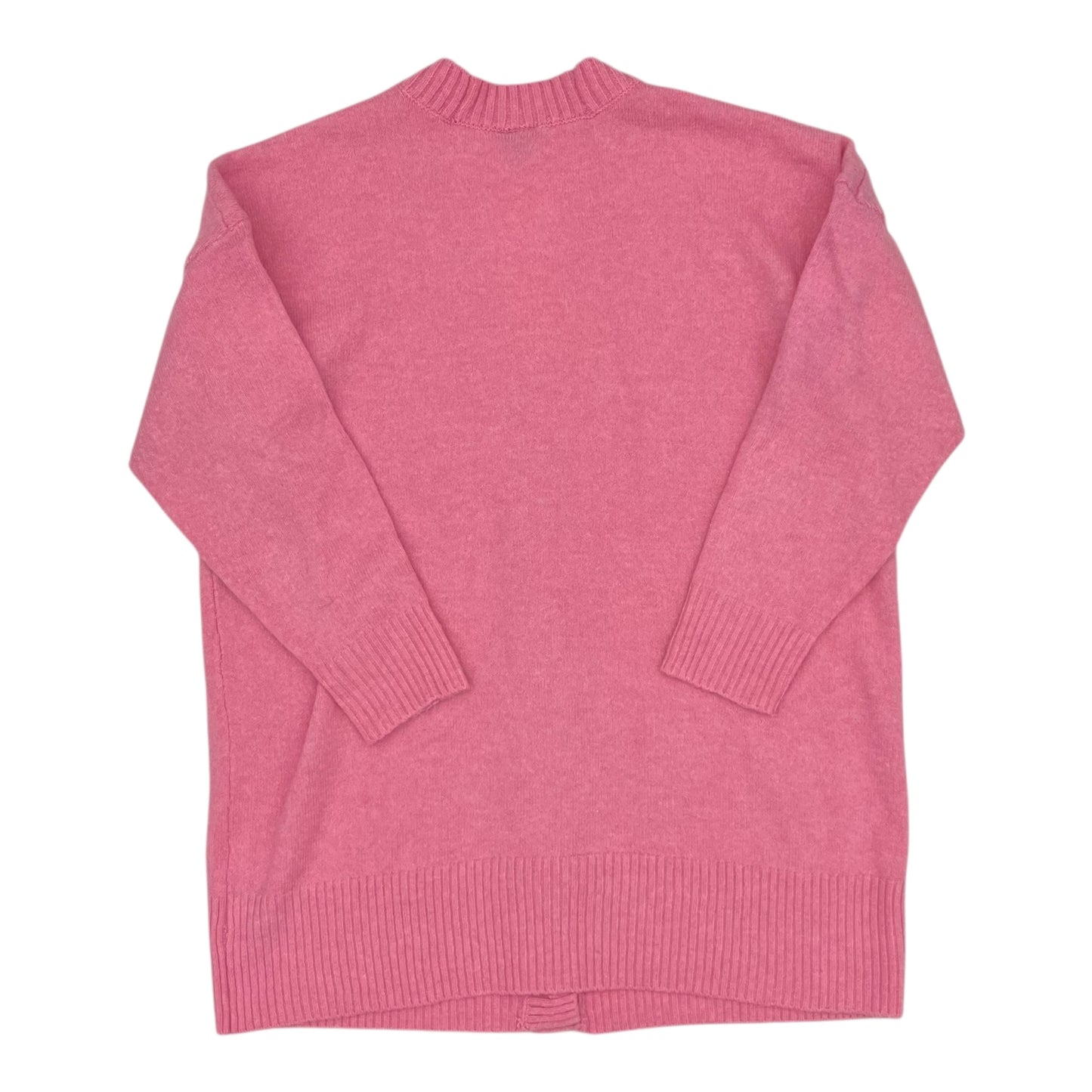 Sweater Cardigan By Torrid In Pink, Size:1X