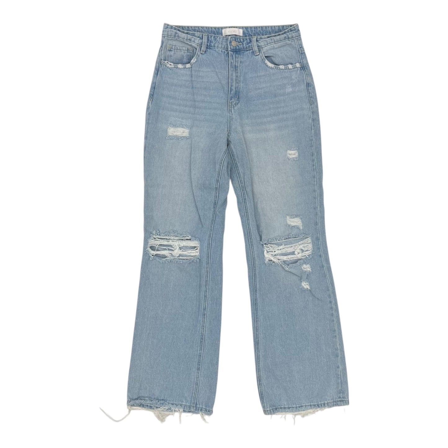 Jeans Wide Leg By Vervet In Blue Denim, Size:10