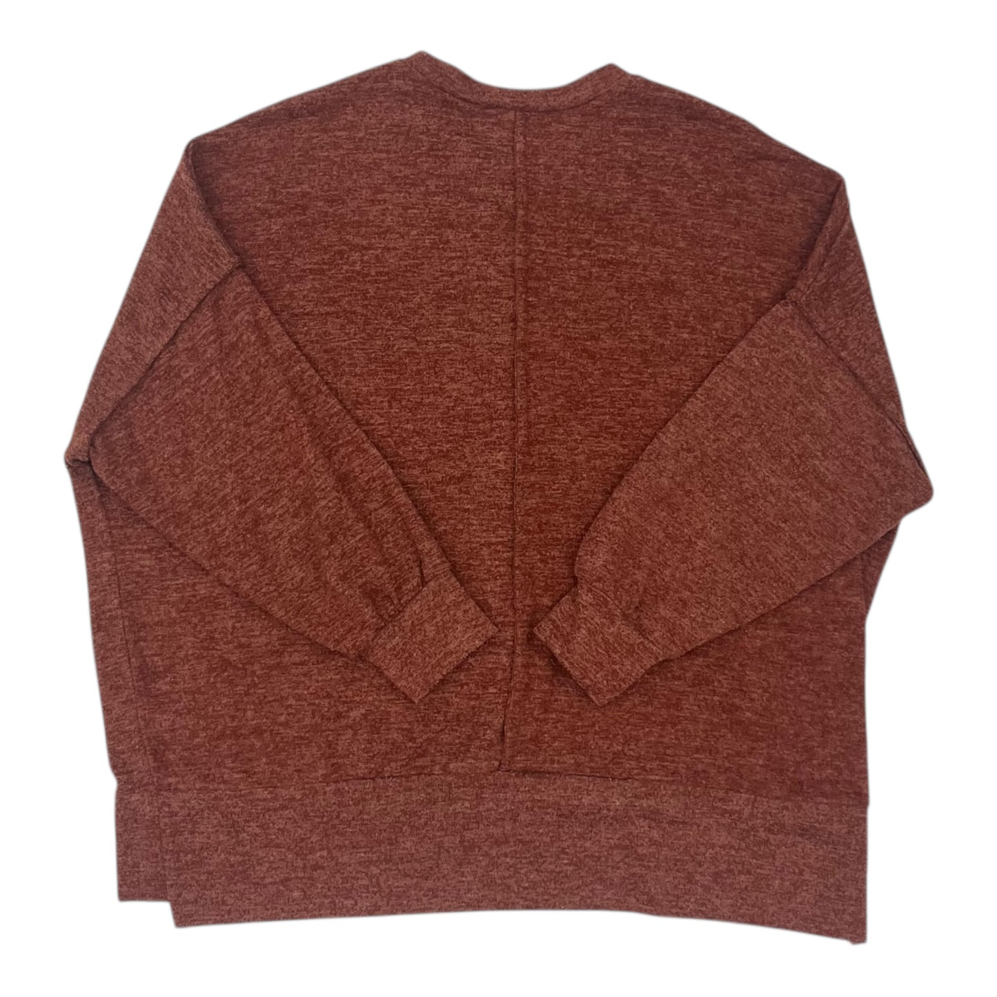 Top Ls By Zenana In Brown, Size:L