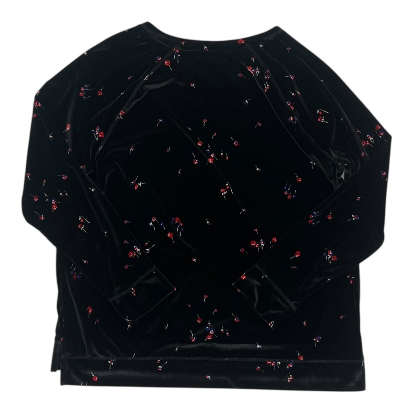 Top Ls By Liz Claiborne In Black, Size:L