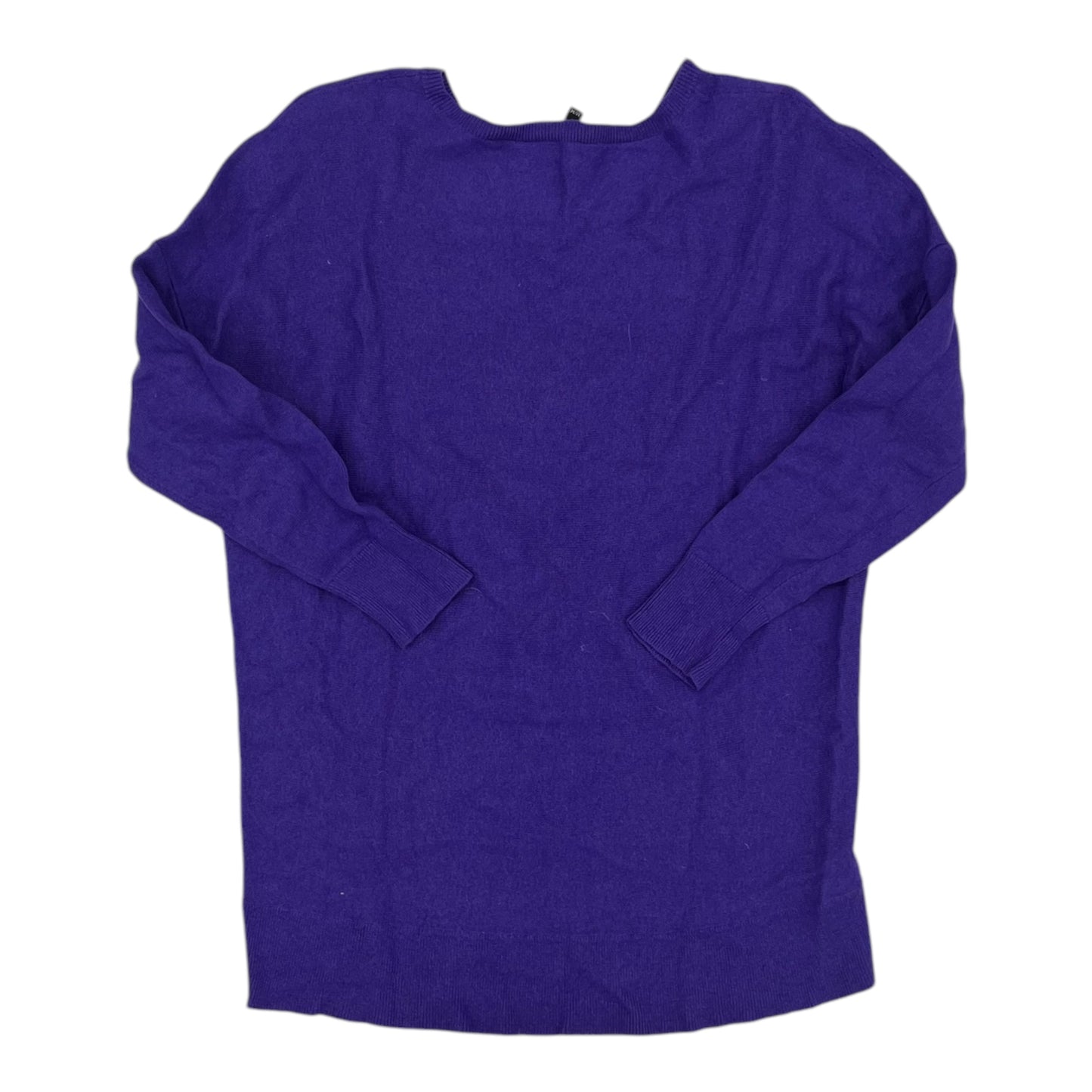 Sweater By Eileen Fisher In Purple, Size:M