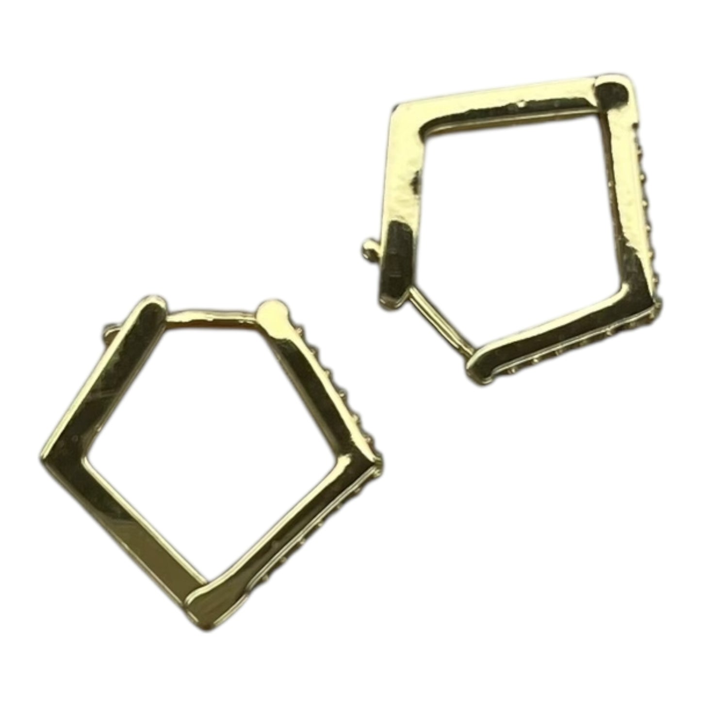 Earrings Hoop By Clothes Mentor In Gold