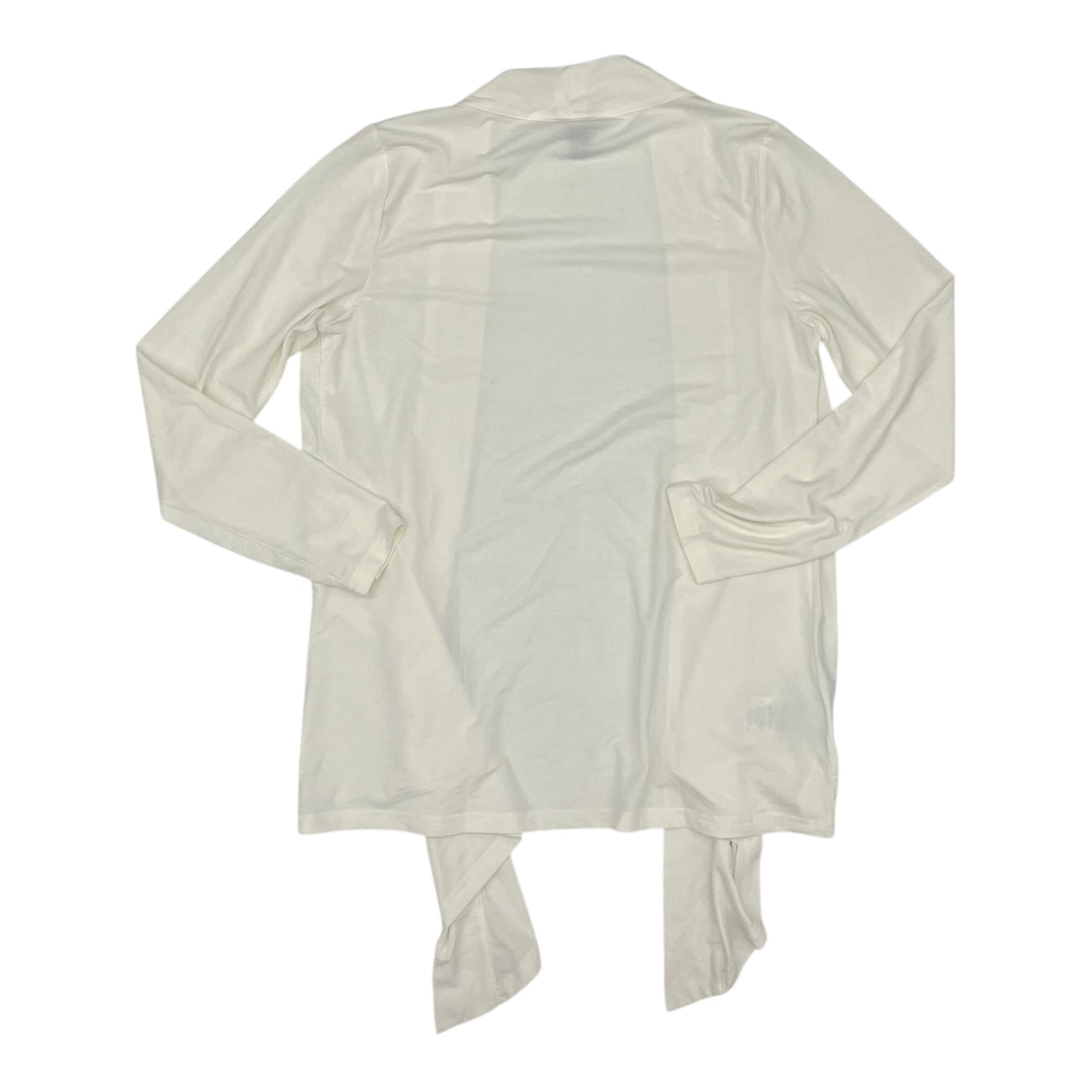 Cardigan By Eddie Bauer In Cream, Size:M