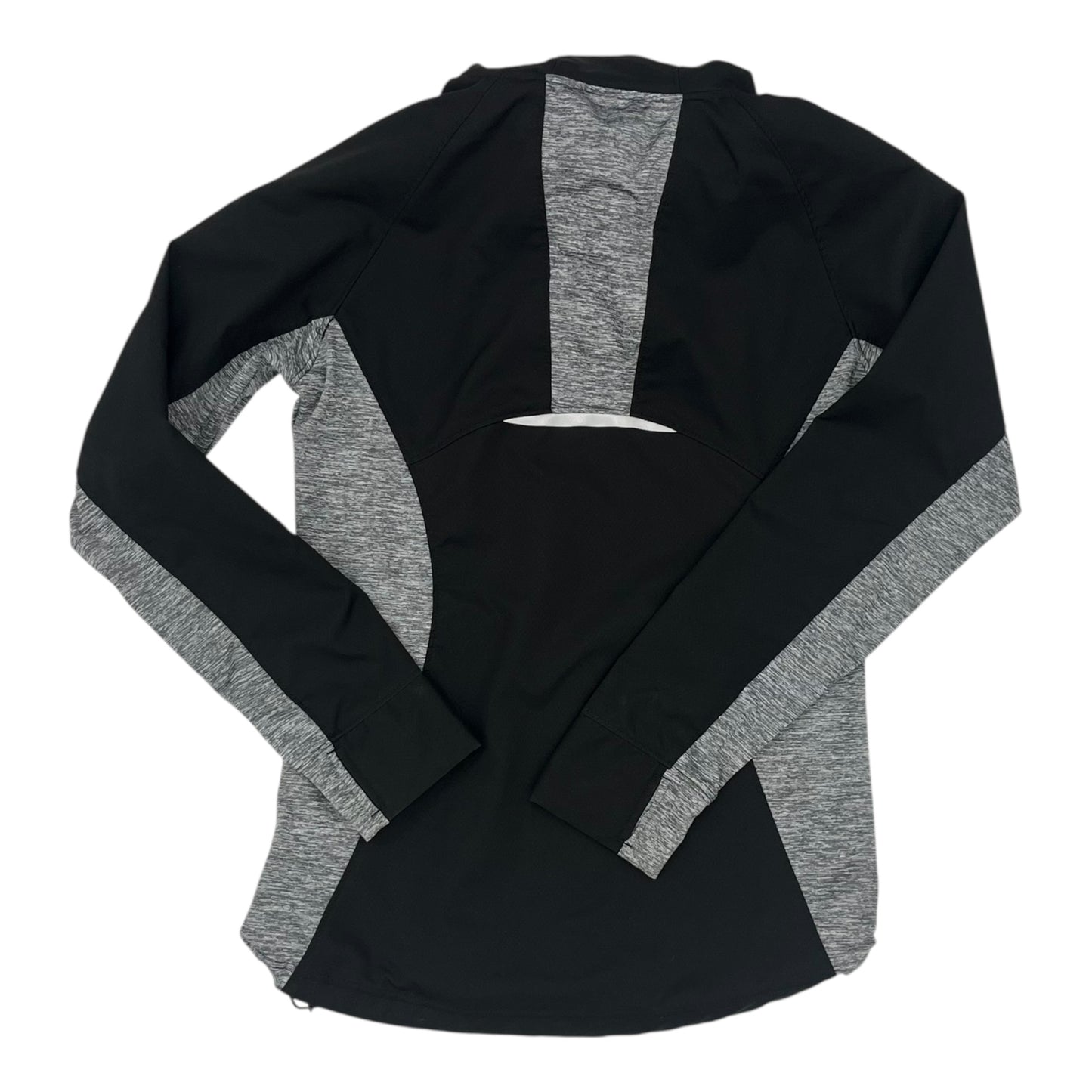Athletic Jacket By Avalanche In Black & Grey, Size:M