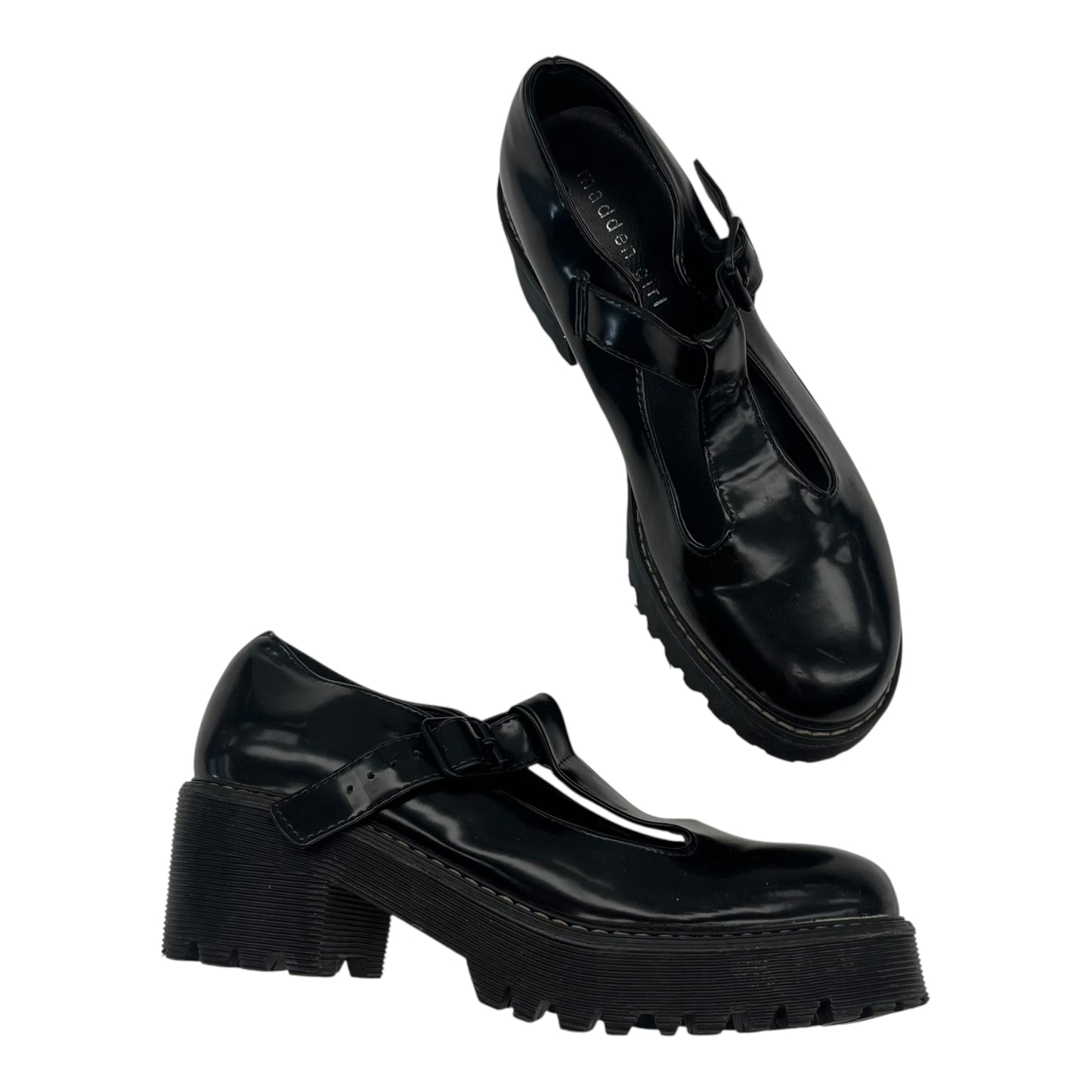 Shoes Flats By Madden Girl In Black, Size:9