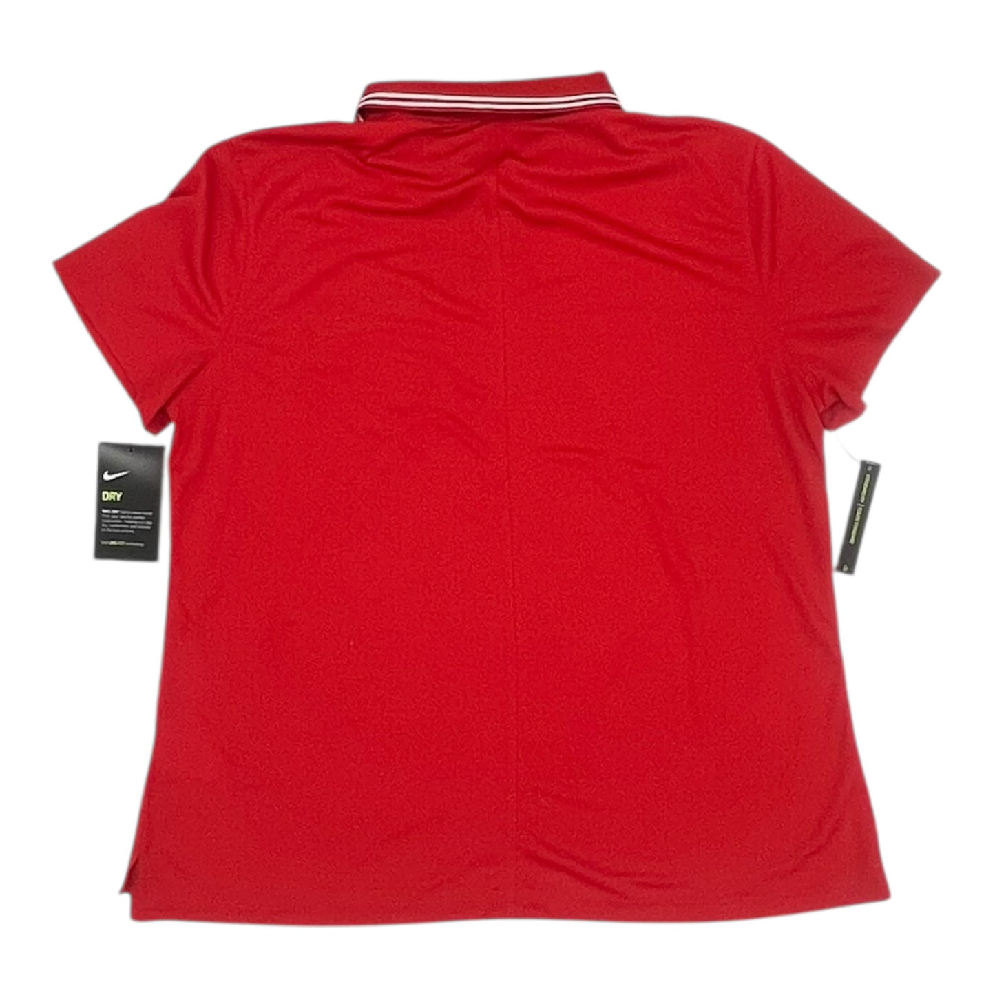 Athletic Top Ss By Nike In Red, Size:Xl