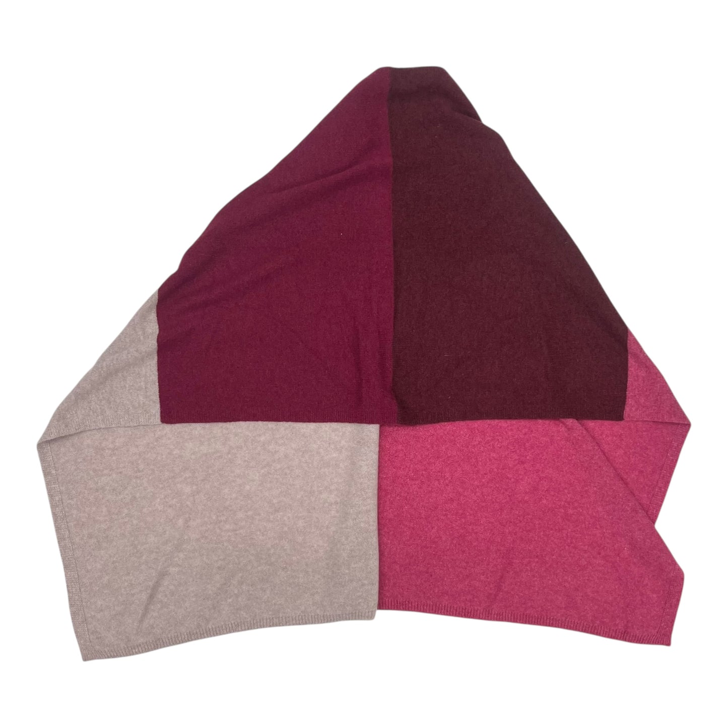 Shawl By Clothes Mentor In Pink & Red, Size:Osfm