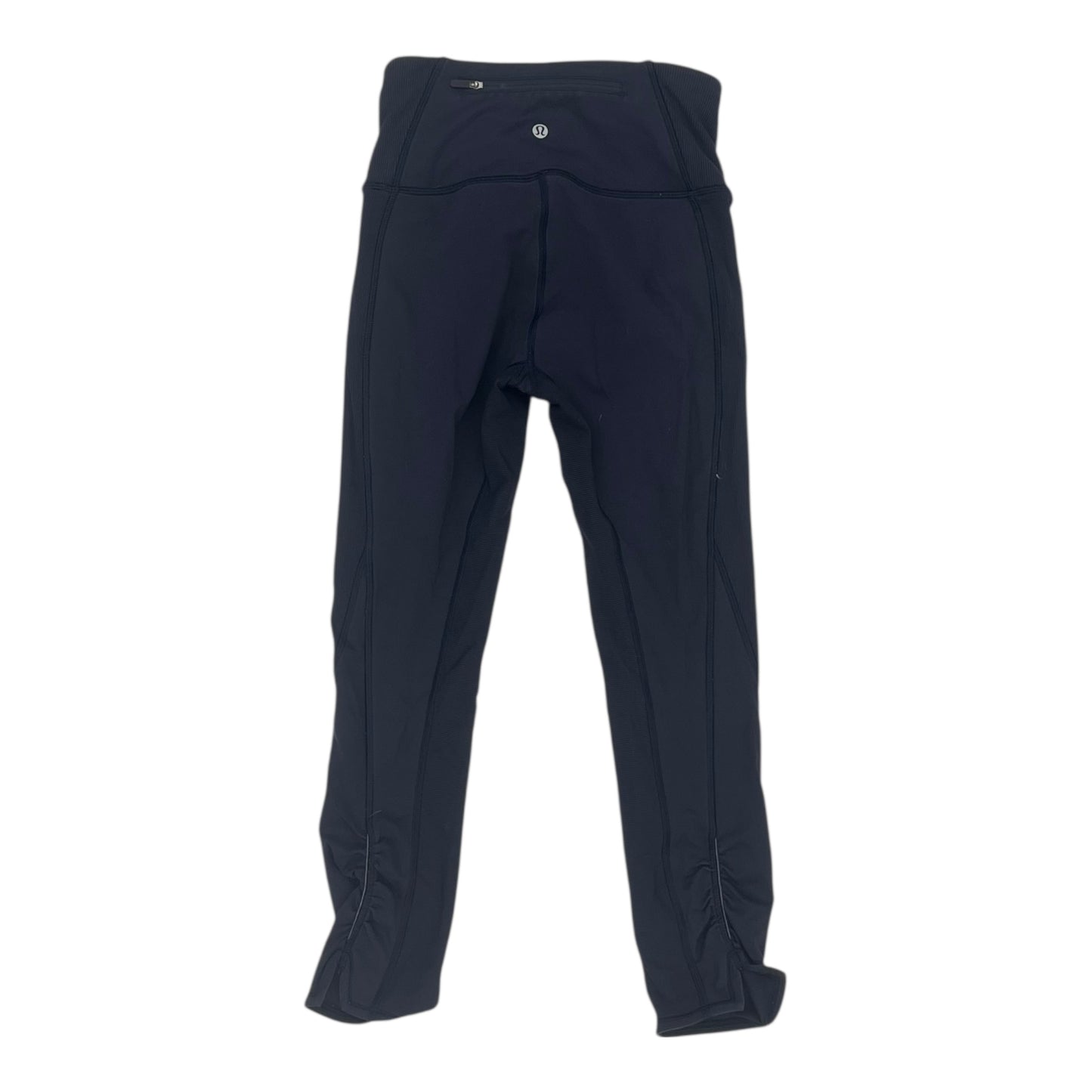 Athletic Leggings By Lululemon In Navy, Size:S
