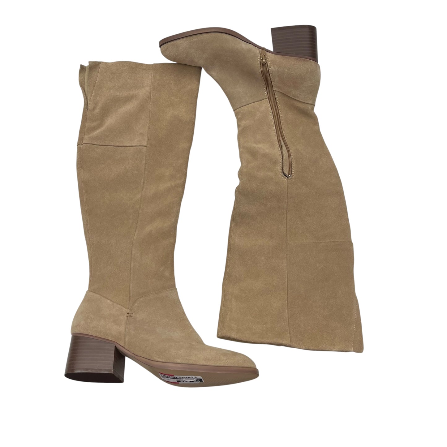 Boots Knee Heels By Gap In Tan, Size:8