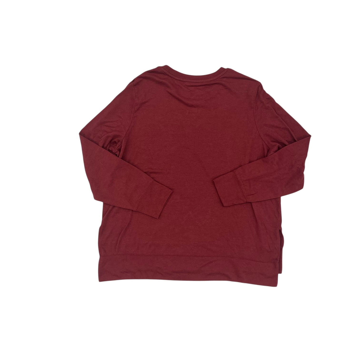 Top Ls By Clothes Mentor In Red, Size:Xxl