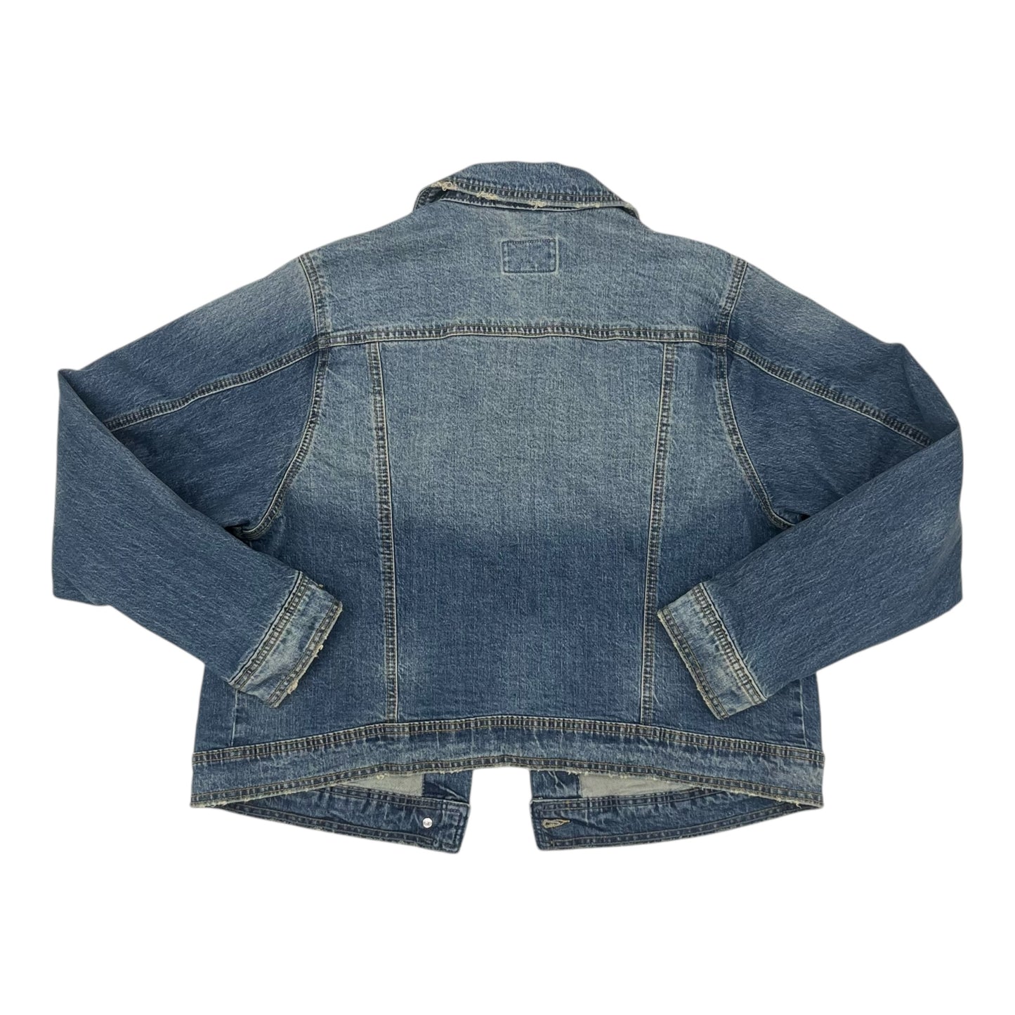 Jacket Denim By Universal Thread In Blue Denim, Size:L