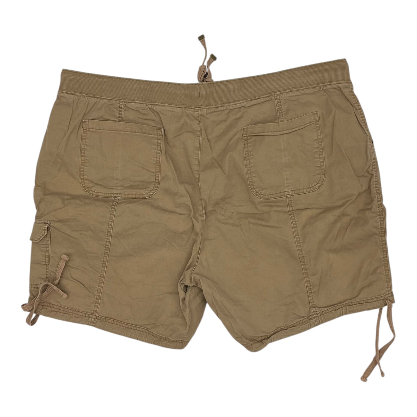 Shorts By Terra & Sky In Tan, Size:3X