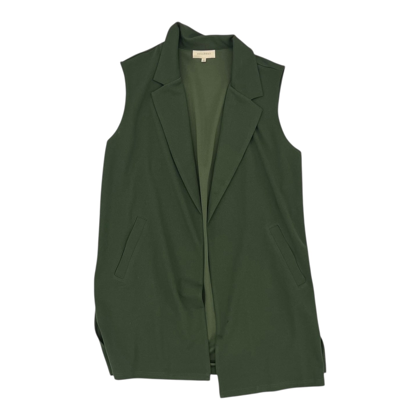 Vest Other By Melloday In Green, Size:L