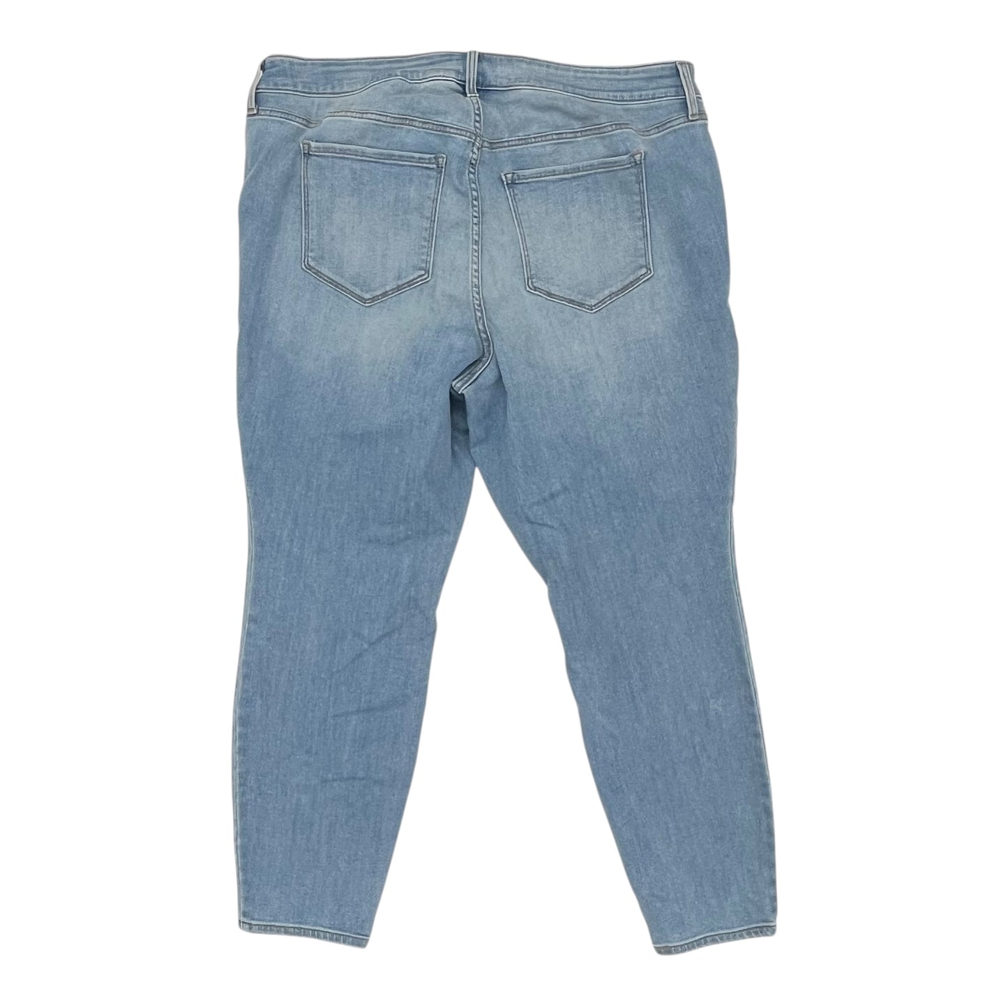 Jeans Skinny By Old Navy In Blue Denim, Size:20