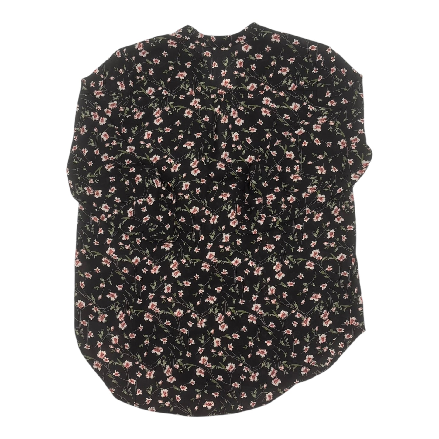 BLOUSE 3/4 SLEEVE by LUSH In FLORAL PRINT, Size: M