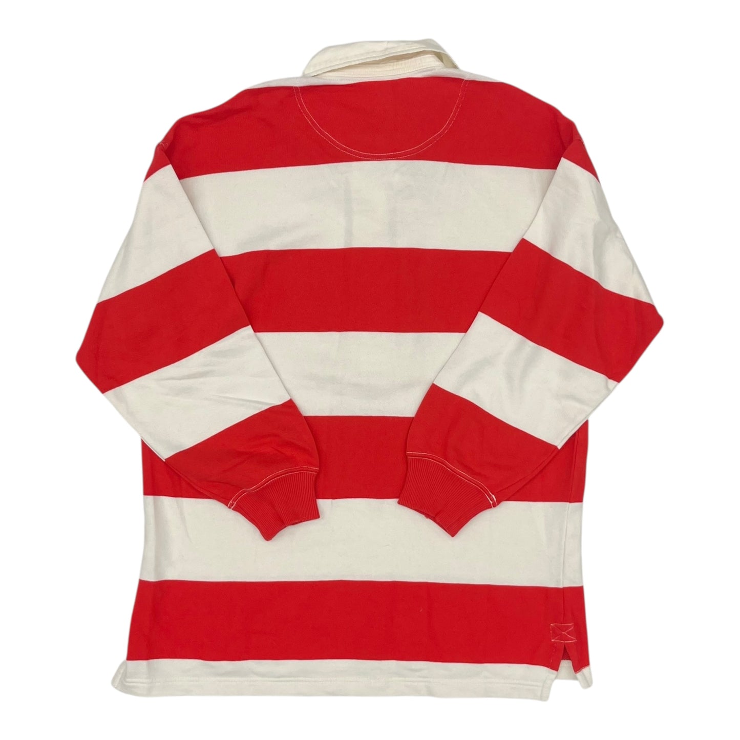 Sweatshirt Crewneck By Aerie In Red & White, Size:S